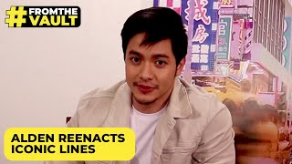 Alden Richards reenacts iconic Star Cinema lines  FromTheVault [upl. by Repip364]