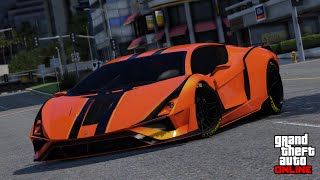 GTA 5  Pegassi Ignus Custom Build Lamborghini Sian [upl. by Howie]