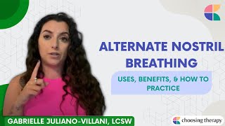 Alternate Nostril Breathing Uses Benefits amp How to Practice [upl. by Charlotta]