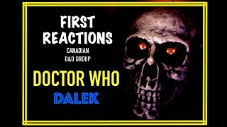 Doctor Who  Dalek 2005  9th DOCTOR  First Time Watching  Chronomancers React [upl. by Ahsehat]