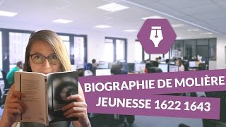 Biographie de Molière – jeunesse 1622 1643  Littérature [upl. by Llesig346]