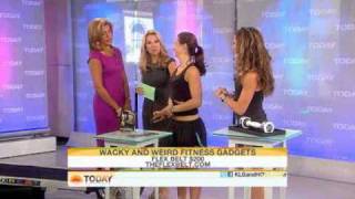 Jennifer Cohen discusses Wacky Fitness Gadgets on Today Show [upl. by Ruggiero]