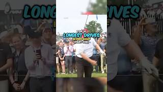 Top 10 Longest Drives in Pro Golf  Part 1 [upl. by Sheeree]