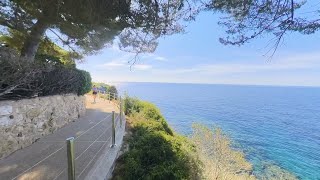 Promenade Capd’Ail on a sunny day [upl. by Orvah850]