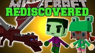 Minecraft REDISCOVERED SECRET MINECRAFT FEATURES Mod Showcase [upl. by Nylirek]