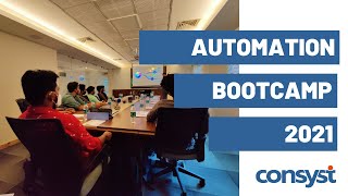 CONSYST Automation Bootcamp for Students of College of Engineering Chengannur CEC [upl. by Brasca]