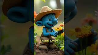 Welcome to the World of the Smurfs 🌟 Who’s Your Favorite Smurf 💙🍄 shorts ai fantasy smurf [upl. by Breanne]