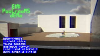 Doom in the Backrooms  E1M1 Pool Rooms [upl. by Eycats]