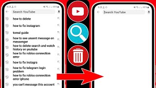 Comment supprimer lhistorique de recherche YouTube sur le téléphone 2024 [upl. by Wedurn60]