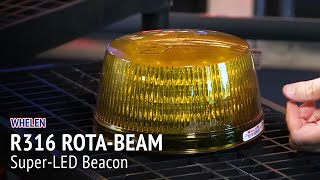 Whelen R316 ROTABEAM SuperLED Beacon [upl. by Enoyrt275]