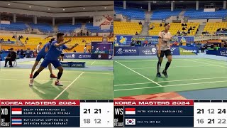 Hasil Match QuarterFinals Korea Masters 2024 Day 4  8 November 2024 [upl. by Verene]