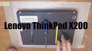 Lenovo ThinkPad X200 Keyboard Replacement [upl. by Lertram301]