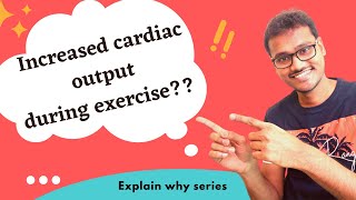 Cardiac output increased during exercise WHY [upl. by Narcissus]