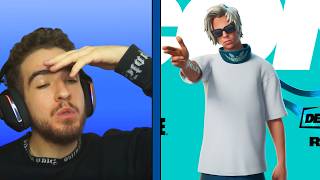 ICHURROX REACCIONA A LA SKIN DE RUBIUS EN FORTNITE [upl. by Bettye]