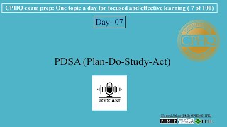 CPHQ exam prep  PDSA PlanDoStudyAct  Podcast [upl. by Rufus]