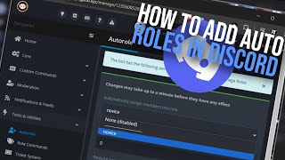 How to Add Auto Roles in Discord  Auto Roles Discord  Auto Assign Roles to New Users on Discord [upl. by Rachele566]