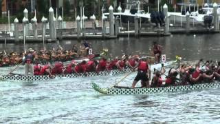 Wun Fun Cru  Tampa Bay Dragon Boat Races 2012 A Div Consolation [upl. by Lokkin445]