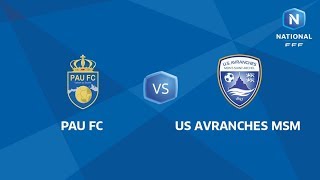 J19  Pau FC  US Avranches MSM I National FFF 20182019 [upl. by Peace723]