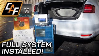 Car Audio System COMPLETE What did I BUILD amp INSTALL [upl. by Arahsal]