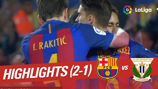 Resumen de FC Barcelona vs CD Leganés 21 [upl. by Flannery]