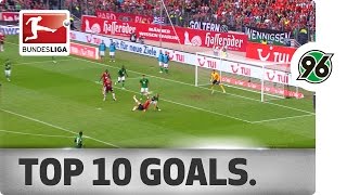 Top 10 Goals  Hannover 96 [upl. by Attiuqram180]