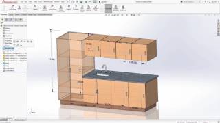 Cabinetry in SOLIDWORKS  Part 1 [upl. by Rozella169]