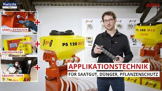 Pneumatisches Sägerät Dünger Edition amp TWIN für Mikrogranulate [upl. by Klarrisa]