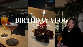 birthday vlog part one 🧚🏼‍♀️ turning 25 lots of good food and my mum came to visit [upl. by Marchal449]