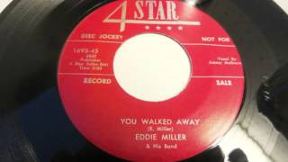 You walked away Eddie Miller 4 star 1693 1956 Eddie Cochran Rockabilly [upl. by Sahpec]