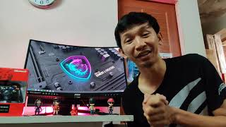 Review MSI Optix PAG241CR Curve 144hz RGB [upl. by Elicia]