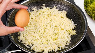 I cant stop making it for breakfast Quick recipe with 1 potato and 1 egg [upl. by Swift]