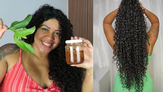 COMO FAZER O CABELO CRESCER RÁPIDO EM uma semana  RECEITA CASEIRA  Jeito certo de usar [upl. by Shandra45]