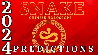 Snake Chinese Animals 2024 Horoscope Predictions [upl. by Paige]