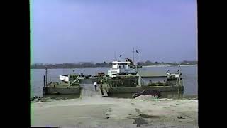 LutcherVacherie Louisiana ferry crossing [upl. by Ettevram748]