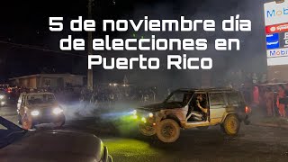 Así pasé el día de las elecciones en Puerto Rico hubieron cristales rotos y muchas locuras [upl. by Kingdon]