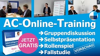 AssessmentCenterOnlineTraining  JETZT GRATIS  Die perfekte Vorbereitung für Deinen ERFOLG im AC [upl. by Dusen]