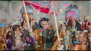 Grooms Mehndi Entrance  Eisha amp Zains Wedding  PyaarHaiEZ  Pakistani Shaadi [upl. by Nosyd966]