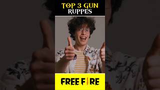 Top 3 Mysterious Gun In Free Fire 😲 freefire shorts [upl. by Rivard]