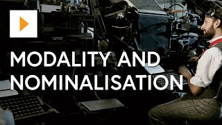 What Does Modality And Nominalisation Mean [upl. by Angell]