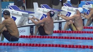 Swimming Mens 100m Backstroke Semifinals Replay  London 2012 Olympic Games [upl. by Far]