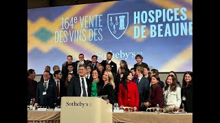 Albert Bichot  retour sur la vente des vins des Hospices de Beaune 2024 [upl. by Petronille]