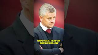 Ole Gunnar Solskjær on being sacked by Man Utd 😢 football manutd solskjaer [upl. by Darelle]