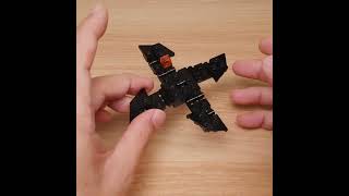 Can I actually throw it Ninja Shuriken LEGO brick transformer robot Ninja Z lego moc legomoc [upl. by Hobart]