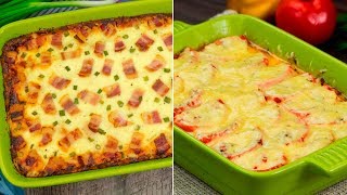 5 recetas cocinadas al horno que representa una forma más saludable y fácil de preparar GustosoTV [upl. by Ekim302]