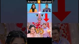 Baalveer vs Ananya short  balveer ananya balveer sad love ananya ytshorts baalveer shorts [upl. by Auqemahs]