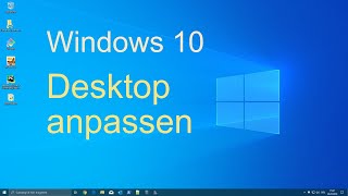 How to Add Icons to Your Windows 10 Desktop [upl. by Eirrej]