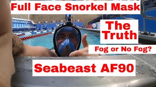 Best Full Face Snorkeling Mask yet The Seabeast AF90 [upl. by Hardi]