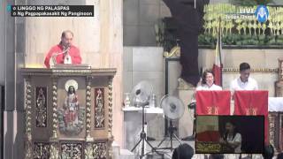 Easter Sunday Mass at Quiapo Church  April 16 2017  LENTEN SPECIAL [upl. by Kralc319]