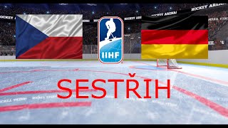 1  IIHF MS  NHL 22  HIGHLIGHTS  ČESKO VS NĚMECKO [upl. by Airretnahs]