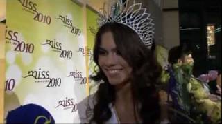 Miss Slovensko 2010 Interview [upl. by Nhepets]